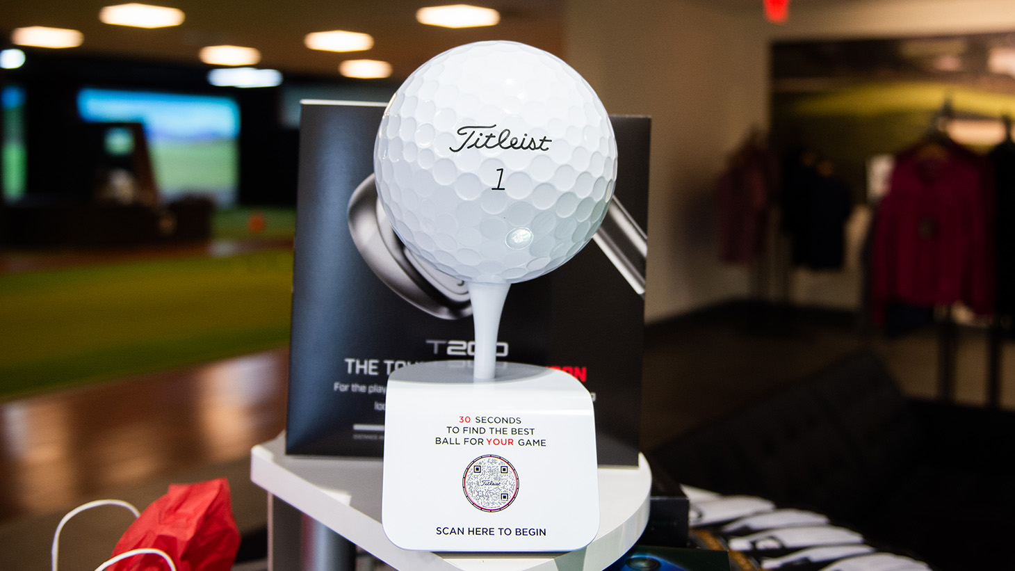 Newport Indoor Golf showed off a new Titleist...