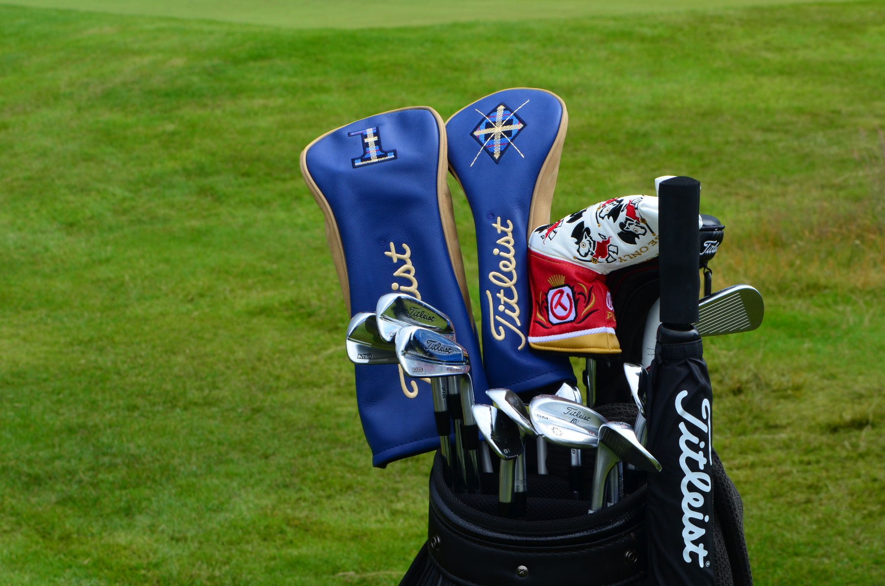 Matthew Southgate&#39;s bag set up this week. 