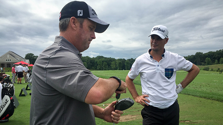 Titleist Brand Ambassador Tyron van Aswegen worked...